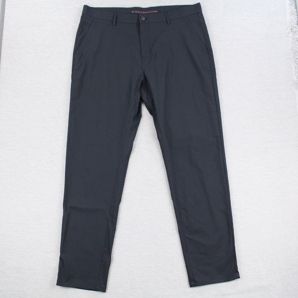 Marcus Pierce Renegade Slim Fit Pants Mens Size 36x32 Navy Polyester